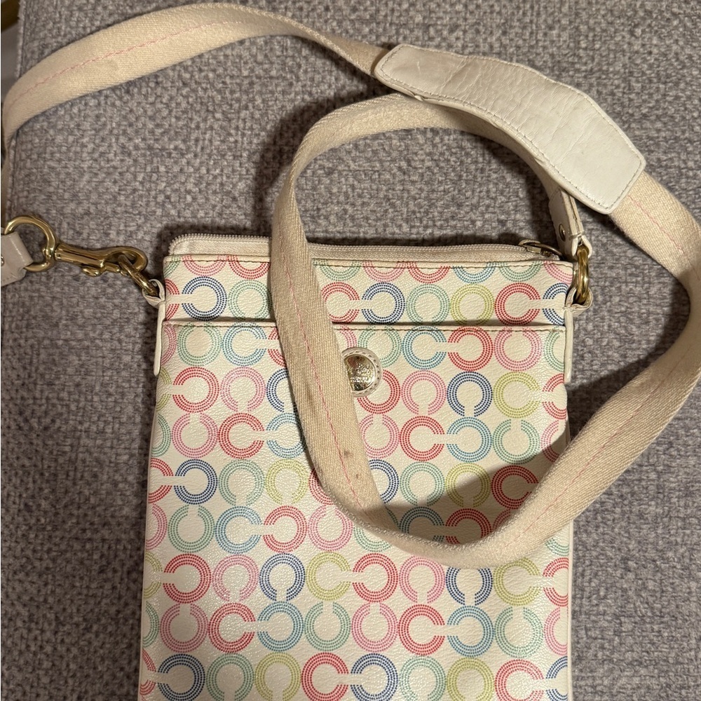 Coach Multicolor Patterned Crossbody Bag - Picture 4 of 5